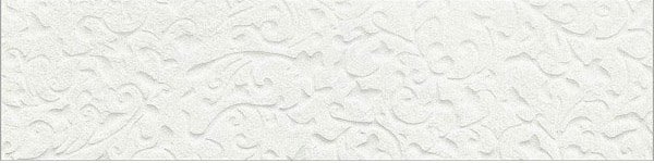 Бордюры Infinity Toglia Cenefa Blanco, цвет белый, поверхность лаппатированная, прямоугольник, 150x600