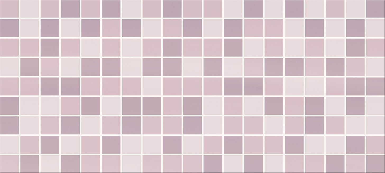 Мозаика Cinca Pasadena Mosaic Lilac 4070, цвет сиреневый, поверхность глянцевая, прямоугольник, 250x550