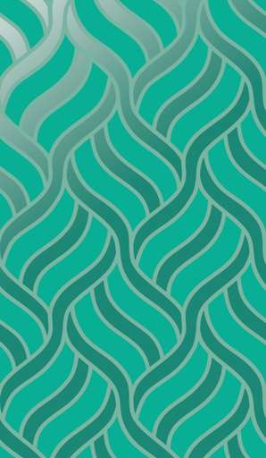 Декоративные элементы Cinca Color Line Sea Green Dynasty 0441/020, цвет бирюзовый, поверхность глянцевая, прямоугольник, 320x550