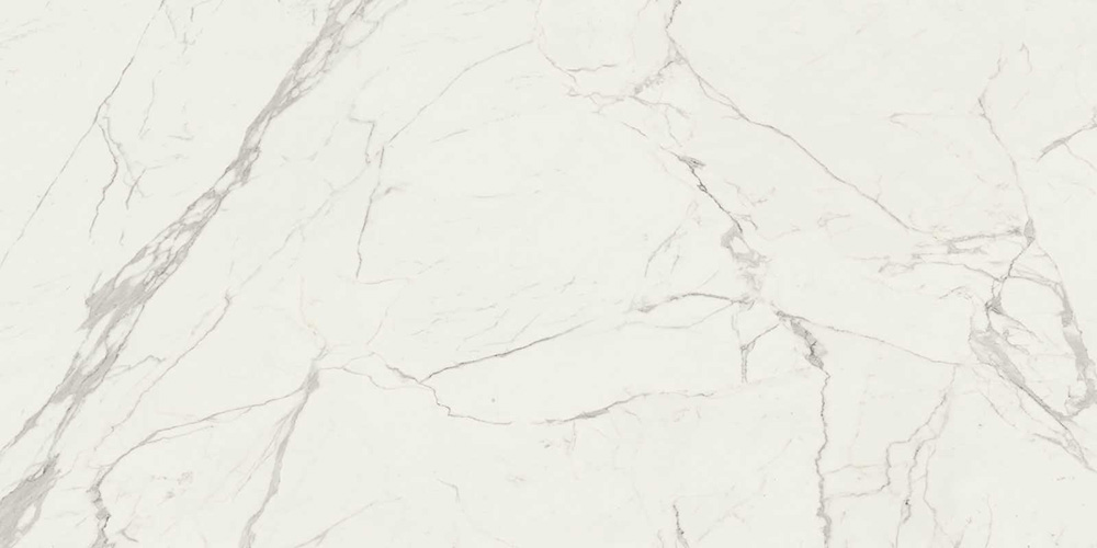 Широкоформатный керамогранит Marazzi Italy Grande Marble Look Statuario Book Match Faccia B M10F, цвет белый, поверхность полированная, прямоугольник, 1600x3200