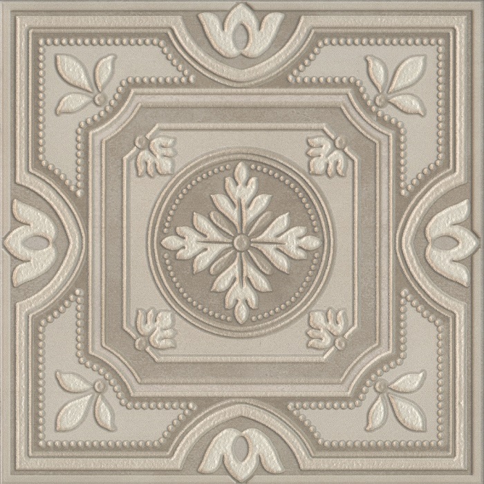 Декоративные элементы Kerama Marazzi Пьяцца декор 1 матовый VT\A334\3278, цвет коричневый, поверхность матовая, квадрат, 302x302