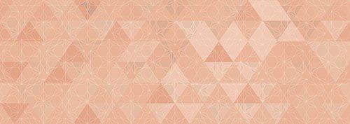 Керамическая плитка Керлайф Primavera Coral, цвет терракотовый, поверхность глянцевая, прямоугольник, 251x709