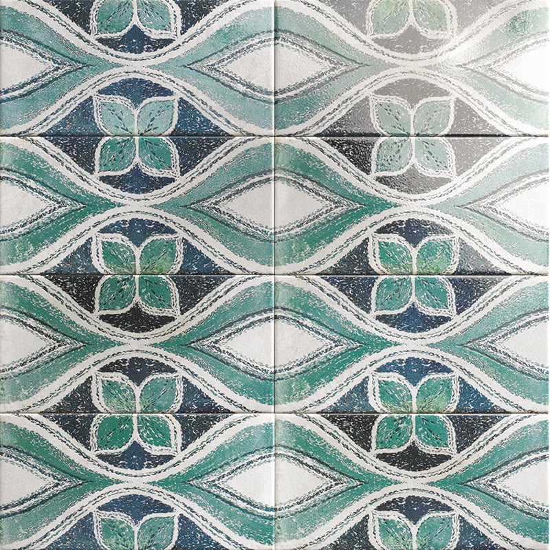 Декоративные элементы Mainzu Riviera Decor Tolon, цвет разноцветный, поверхность глянцевая, прямоугольник, 150x300