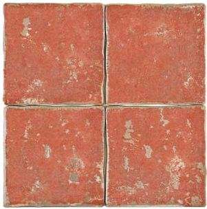 Керамическая плитка Arkadia Palatium Le Streghe, цвет оранжевый, поверхность матовая, квадрат, 200x200