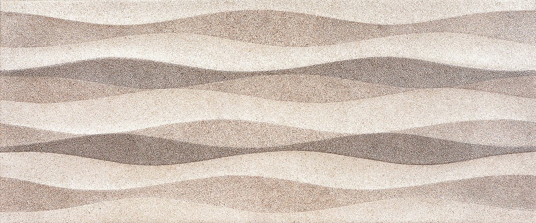 Керамическая плитка Azuvi Serena Dune, цвет бежевый, поверхность сатинированная, прямоугольник, 250x600