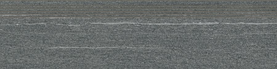Ступени Rako Vals Dark Grey DCPVF848, цвет серый тёмный, поверхность матовая, прямоугольник, 300x1200