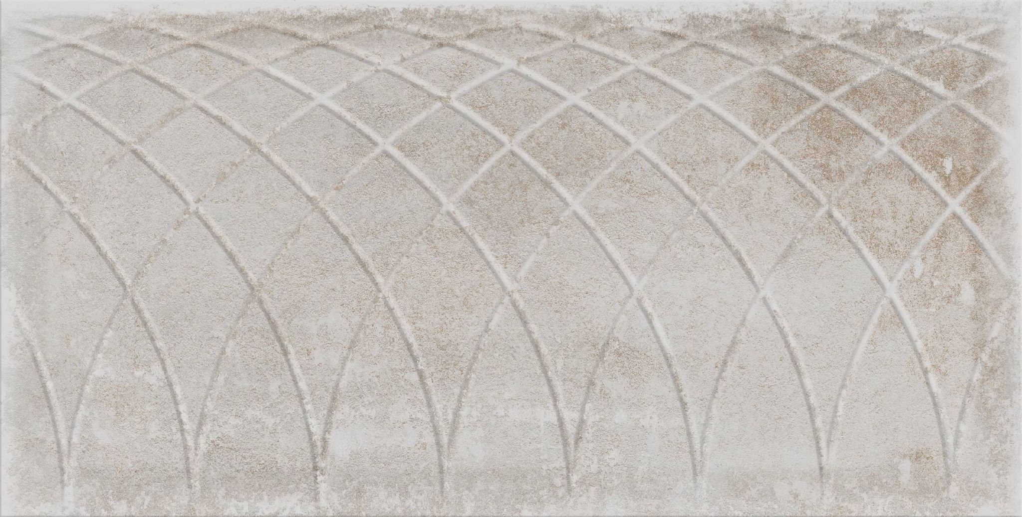 Керамогранит Atlantic Tiles Serra Curves Oxide Whites, цвет серый, поверхность матовая, прямоугольник, 450x900