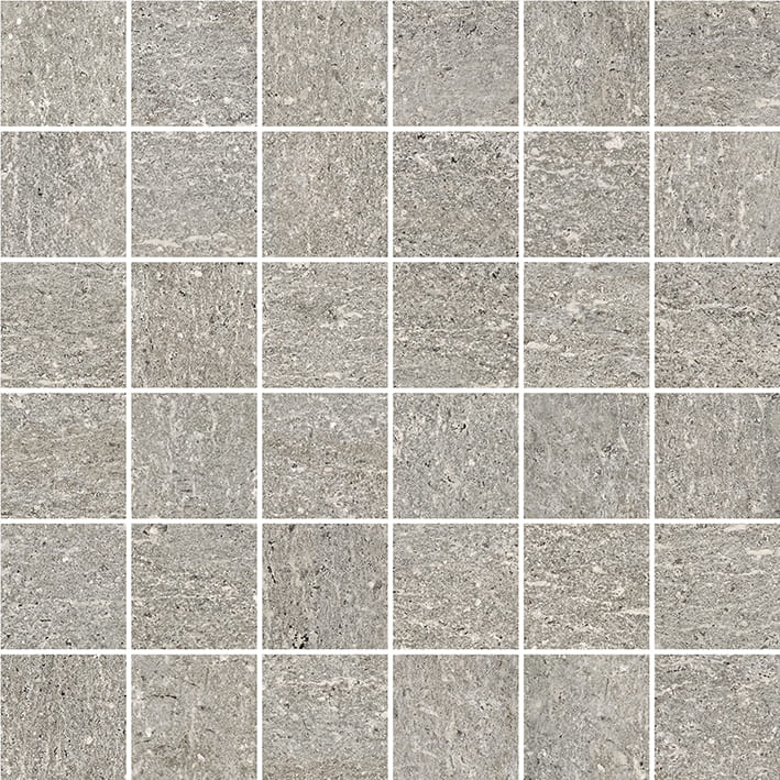 Мозаика Керамин Темпо 1 Мозайка, цвет серый, поверхность матовая, квадрат, 300x300
