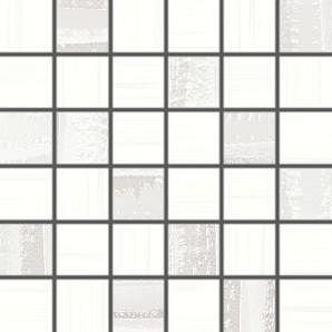 Мозаика Rako Easy WDM05060, цвет белый, поверхность матовая, квадрат, 300x300