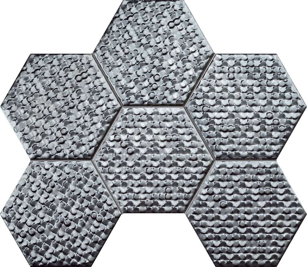 Мозаика Tubadzin Terraform Mozaika 1, цвет серый, поверхность структурированная, прямоугольник, 221x289