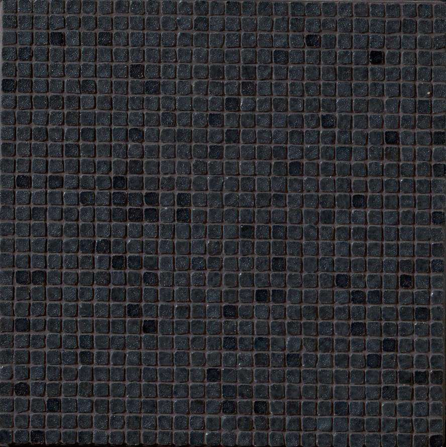 Мозаика Mutina Dechirer Glass Nero Pudg04, цвет чёрный, поверхность матовая, квадрат, 300x300