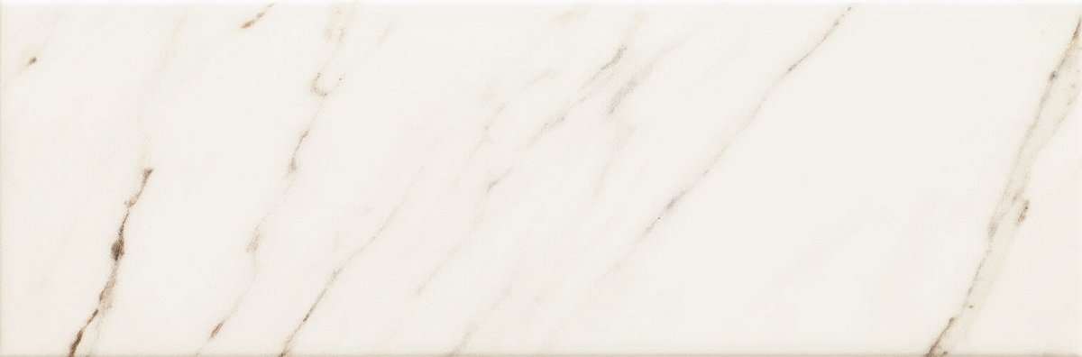 Керамическая плитка Tubadzin W-Carilla White, цвет слоновая кость, поверхность глянцевая, прямоугольник, 148x448