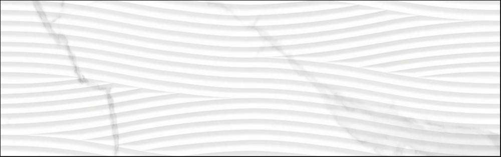 Керамическая плитка Grespania Marmorea Efeso Estatuario Brillo, цвет белый, поверхность глянцевая, прямоугольник, 315x1000