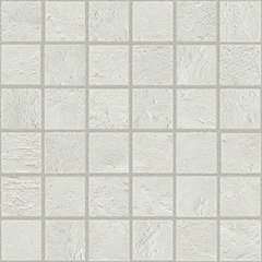 Мозаика Casa Dolce Casa Pietre/3 Limestone White 5X5 Mosaico 748388, цвет белый, поверхность матовая, квадрат, 300x300