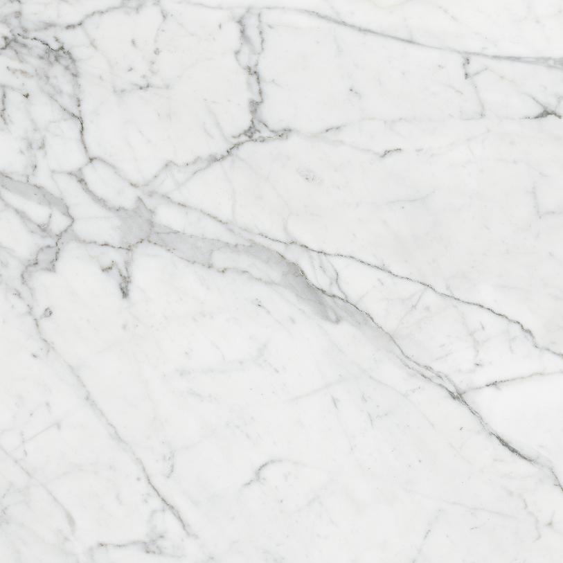 Керамогранит Kerranova Marble Trend K-1000/MR, цвет белый, поверхность матовая, квадрат, 600x600