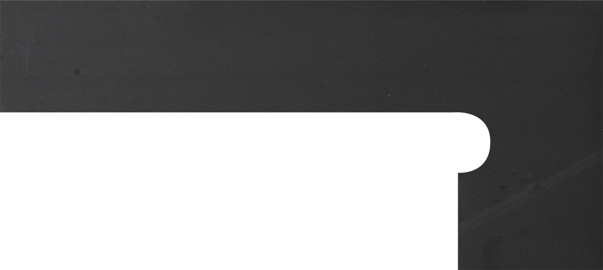 Спецэлементы Venatto Pulido Nero Antracita Recto R, цвет чёрный, поверхность полированная, прямоугольник, 190x424