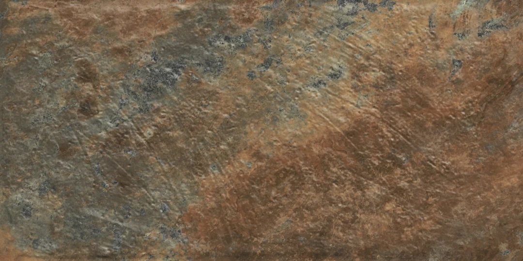 Керамогранит Paradyz Ardis Rust Klinkier Struktura Mat, цвет коричневый, поверхность матовая структурированная, прямоугольник, 300x600