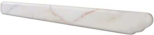 Бордюры Exagres Rem. Marbles Calcatta Derecha, цвет белый, поверхность матовая, прямоугольник, 30x330