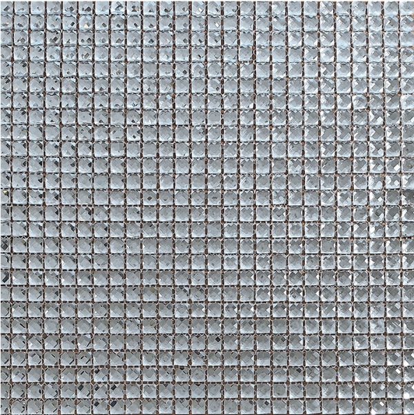Мозаика Pixel Mosaic PIX718 Стекло, цвет серый, поверхность глянцевая, квадрат, 300x300