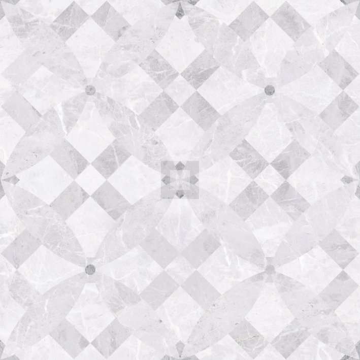 Керамогранит Керамин Рива 1Д, цвет серый, поверхность матовая, квадрат, 500x500