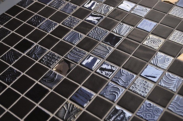 Плитка Onix Mosaico Mystic Glass, галерея фото в интерьерах