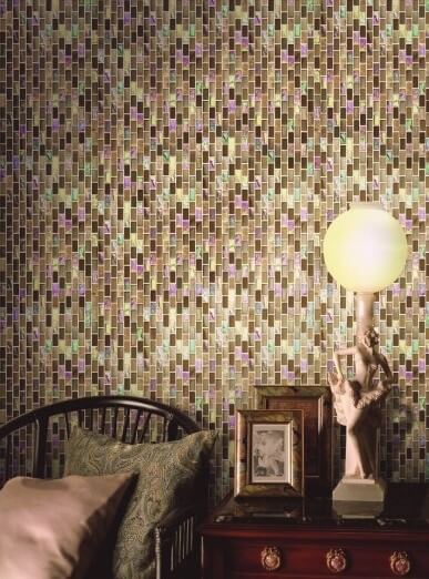 Плитка Lace Mosaic Перламутр, галерея фото в интерьерах