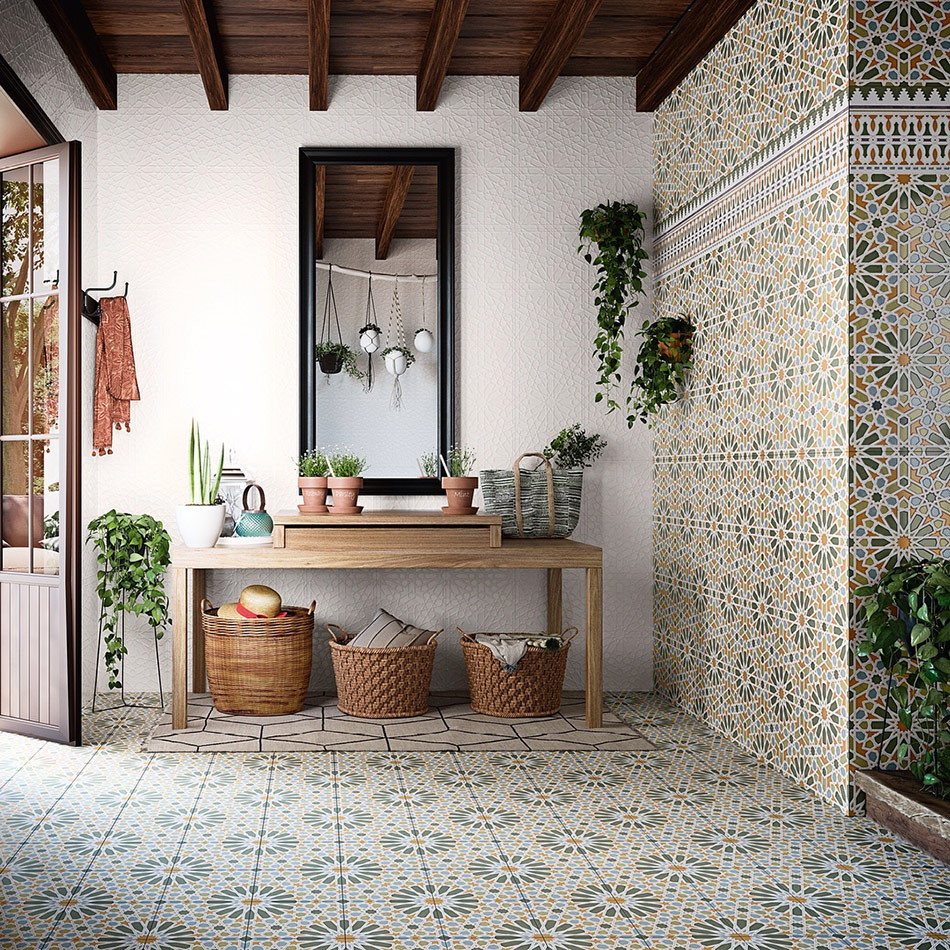 Плитка Aparici Alhambra, галерея фото в интерьерах