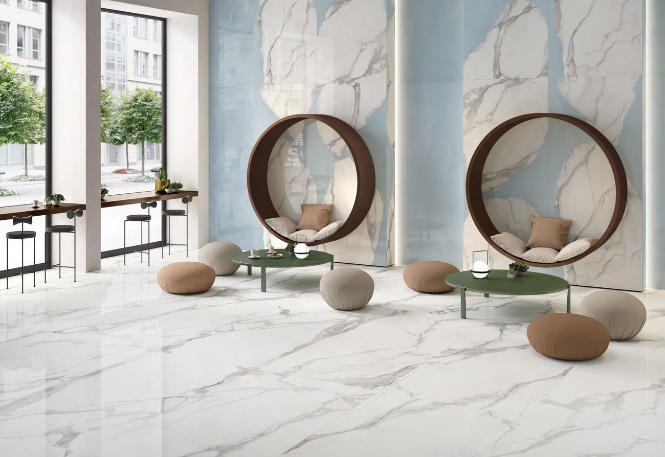 Плитка Provenza Unique Marble, галерея фото в интерьерах