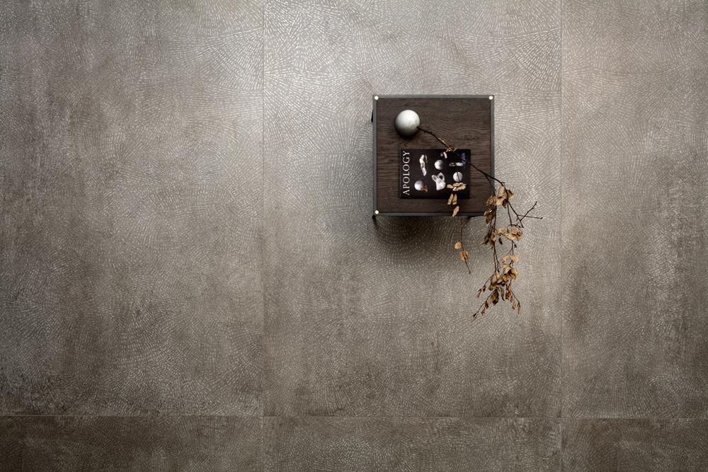 Плитка Lea Ceramiche Slimtech Concreto, галерея фото в интерьерах