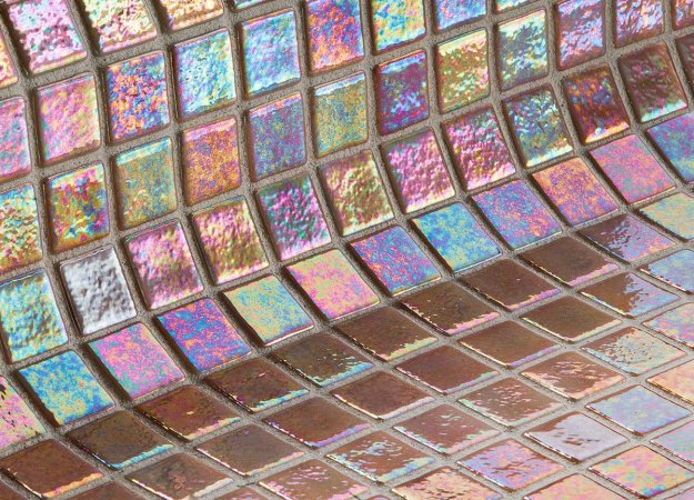 Плитка Pixel Mosaic Перламутр, галерея фото в интерьерах