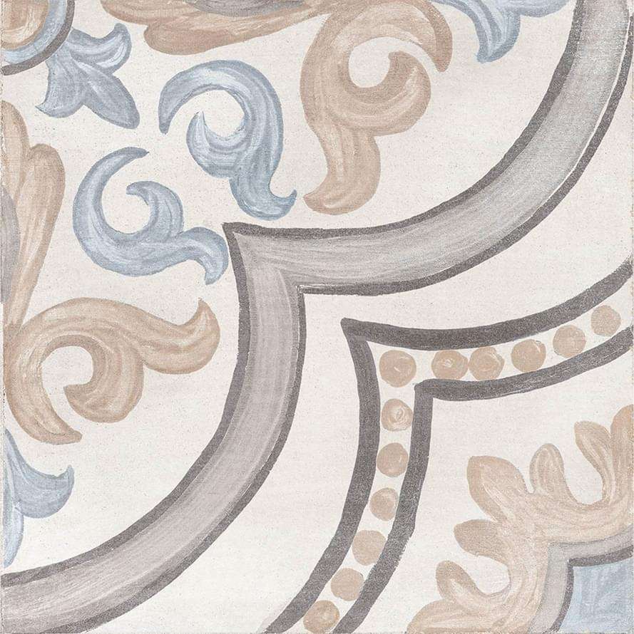Декоративные элементы Cifre Adobe Decor Daiza Ivory, цвет бежевый, поверхность матовая, квадрат, 200x200