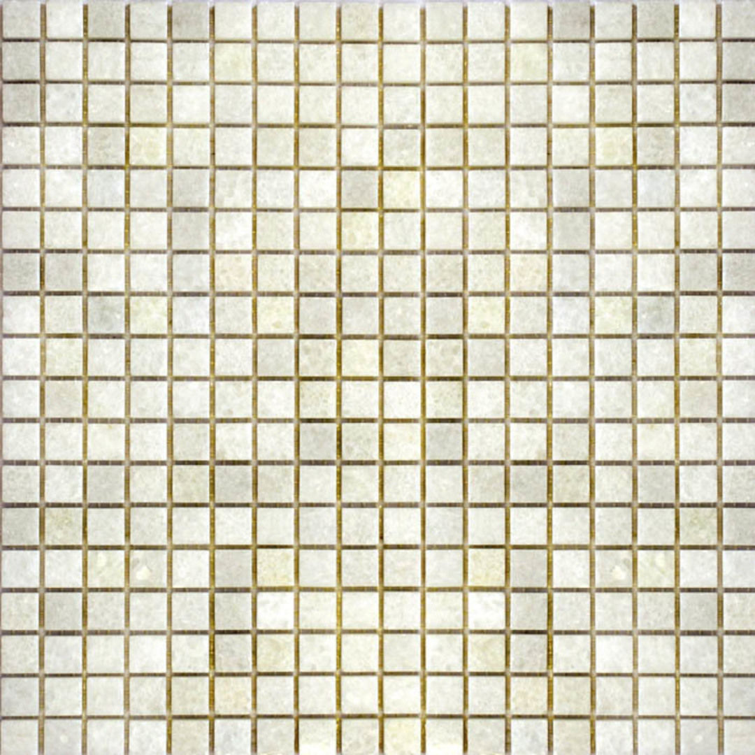 Мозаика Q-Stones QS-014-15P/10, цвет серый, поверхность матовая, квадрат, 305x305