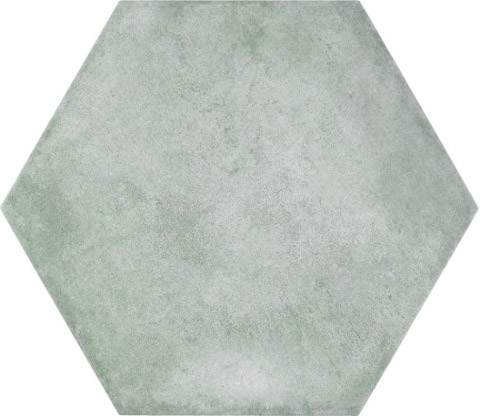 Керамогранит Made+39 Hextie Light Grey ET00300, цвет серый, поверхность матовая, прямоугольник, 345x400