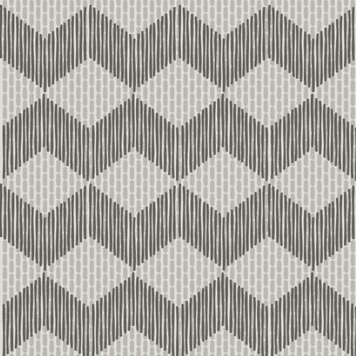 Керамогранит Mutina Tape Zigzag White Reta18, цвет белый, поверхность матовая рельефная, квадрат, 205x205