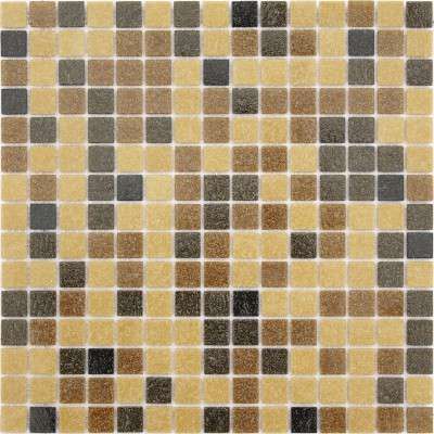 Мозаика Caramelle Mosaic Sabbia Albero (на сетке), цвет бежевый, поверхность матовая, квадрат, 327x327