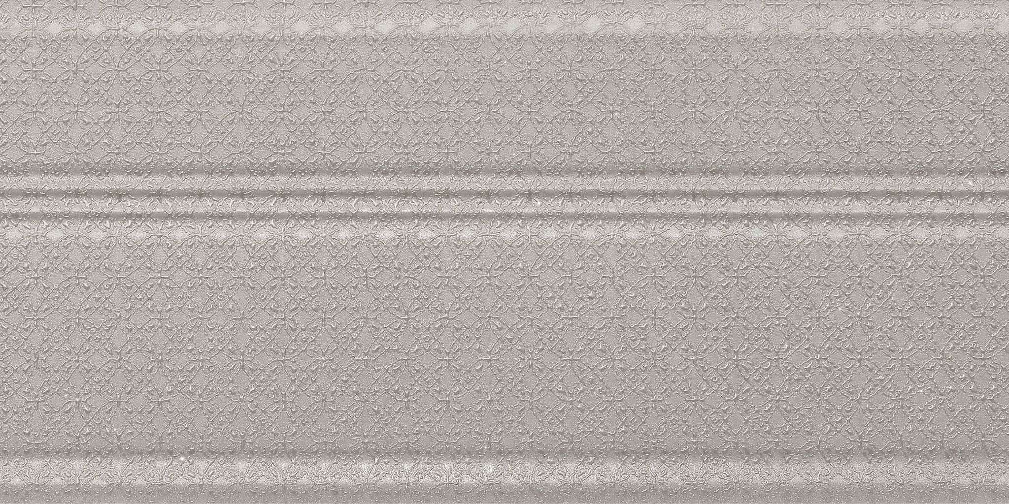 Бордюры Atlantic Tiles Godet Zocalo Evase, цвет серый, поверхность глянцевая, квадрат, 125x250
