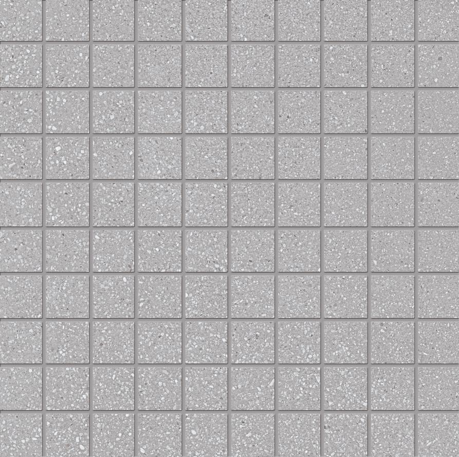 Мозаика Ergon Medley Mosaico Grey Minimal EHT2, цвет серый, поверхность матовая, квадрат, 300x300