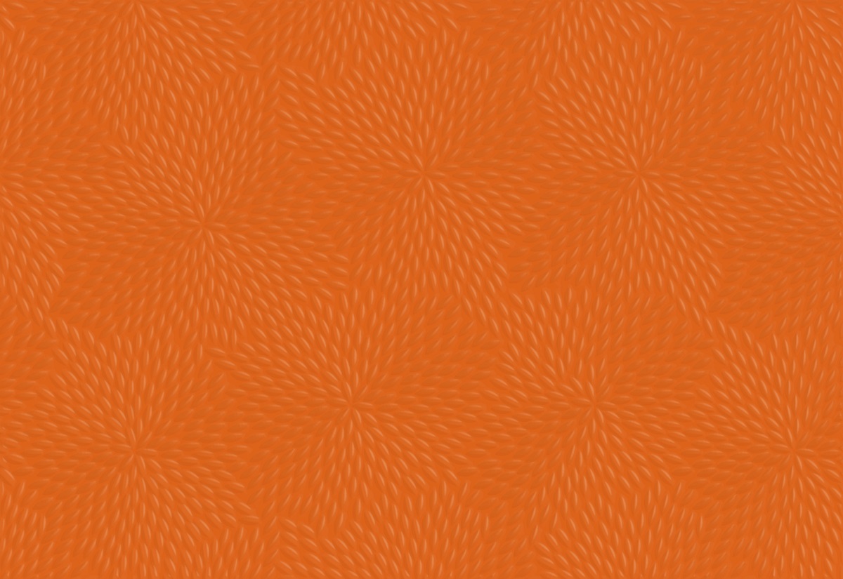 Керамическая плитка Керамин Фреско 6, цвет оранжевый, поверхность глянцевая, прямоугольник, 275x400