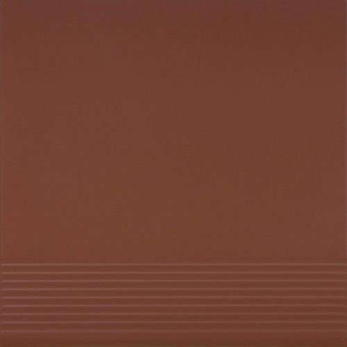 Ступени Cerrad Tread Burgund, цвет терракотовый, поверхность глазурованная, квадрат, 300x300