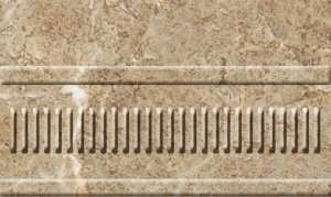 Бордюры Нефрит керамика Грато 13-01-1-23-42-23-420-1, цвет бежевый, поверхность глянцевая, прямоугольник, 250x150