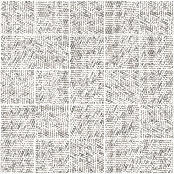 Мозаика Sant Agostino Mos. Digitalart White CSAMDAWH30, цвет белый, поверхность матовая, квадрат, 300x300