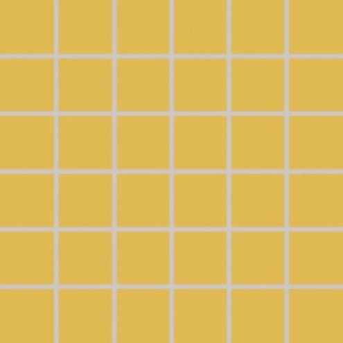Мозаика Rako Pool GDM05142 (5x5), цвет жёлтый, поверхность матовая, квадрат, 300x300