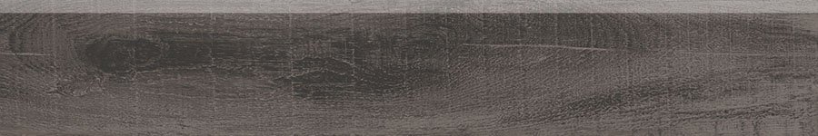 Бордюры Panaria Cross Wood Batt Ebony PGRCW20, цвет чёрный, поверхность матовая, прямоугольник, 100x600