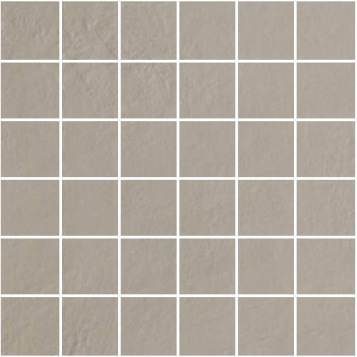 Мозаика Cir Mat Mosaico (6,5X6,5) C Zink 1056362, цвет серый, поверхность матовая, квадрат, 400x400