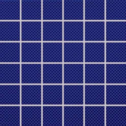 Мозаика Rako Color Two GRS05605 (5x5), цвет синий, поверхность структурированная, квадрат, 300x300