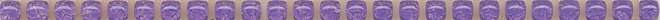 Бордюры Kerama Marazzi Карандаш Бисер фиолетовый POD013, цвет фиолетовый, поверхность лаппатированная, прямоугольник, 6x200