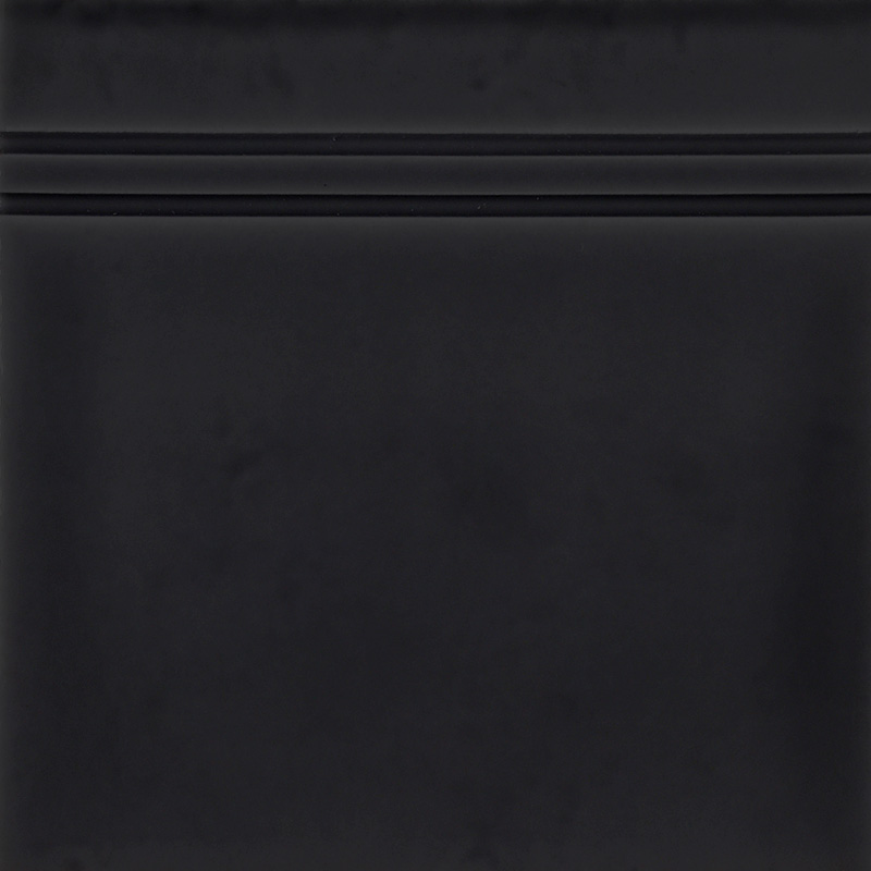 Бордюры Grazia Shades Of Art Zoccolo Charcoal ZOS5, цвет чёрный, поверхность матовая, квадрат, 130x130