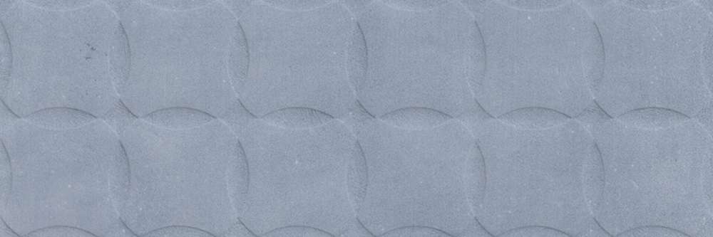 Керамическая плитка Azuvi Terra Pottery Sea, цвет синий, поверхность матовая рельефная, прямоугольник, 300x900