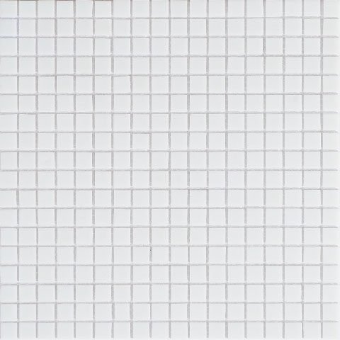 Мозаика Alma Mosaic Smalto SM26, цвет белый, поверхность глянцевая, квадрат, 150x150