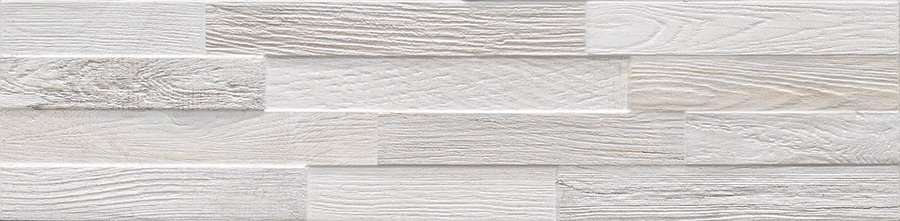 Керамогранит RHS Rondine Wall Art Ice J86615, цвет белый, поверхность структурированная, прямоугольник, 150x610